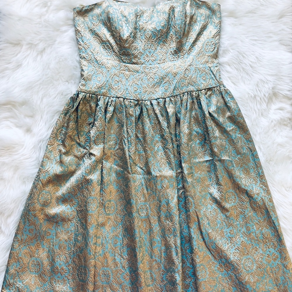 Molly | Anthropologie Strapless Dress Sz 8